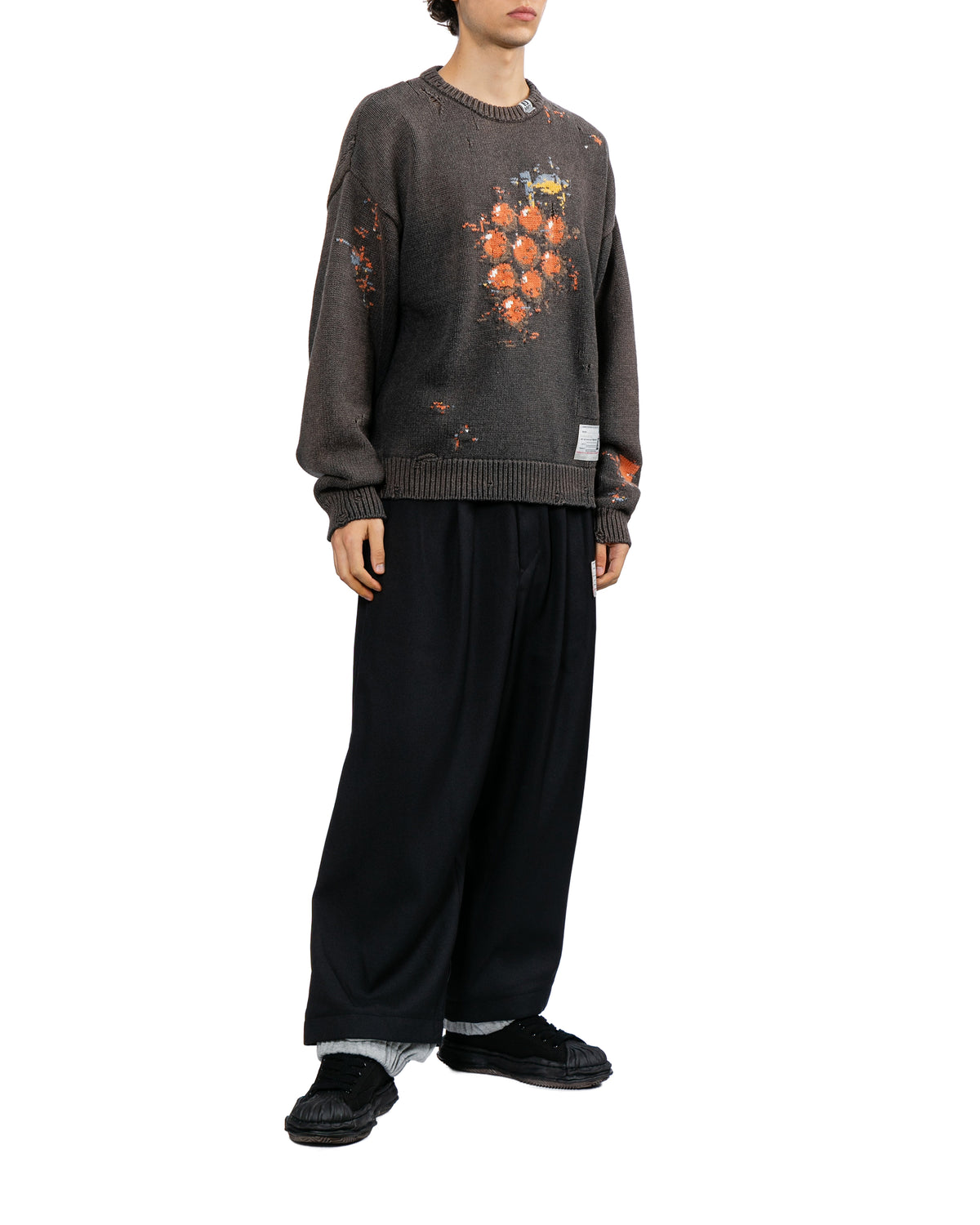 Graphic sweater
