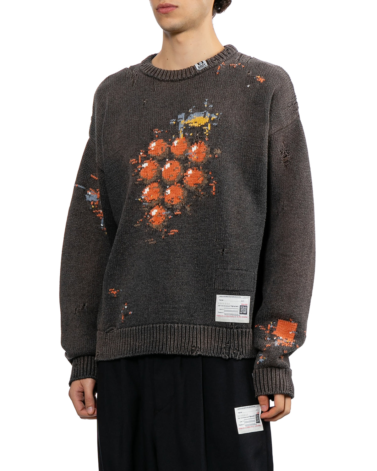 Graphic sweater