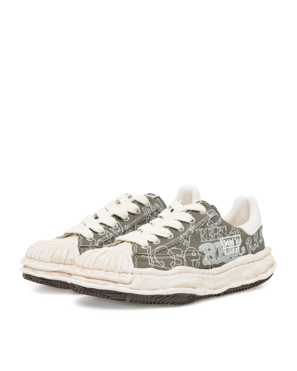Blakey OG sole graffiti print sneakers