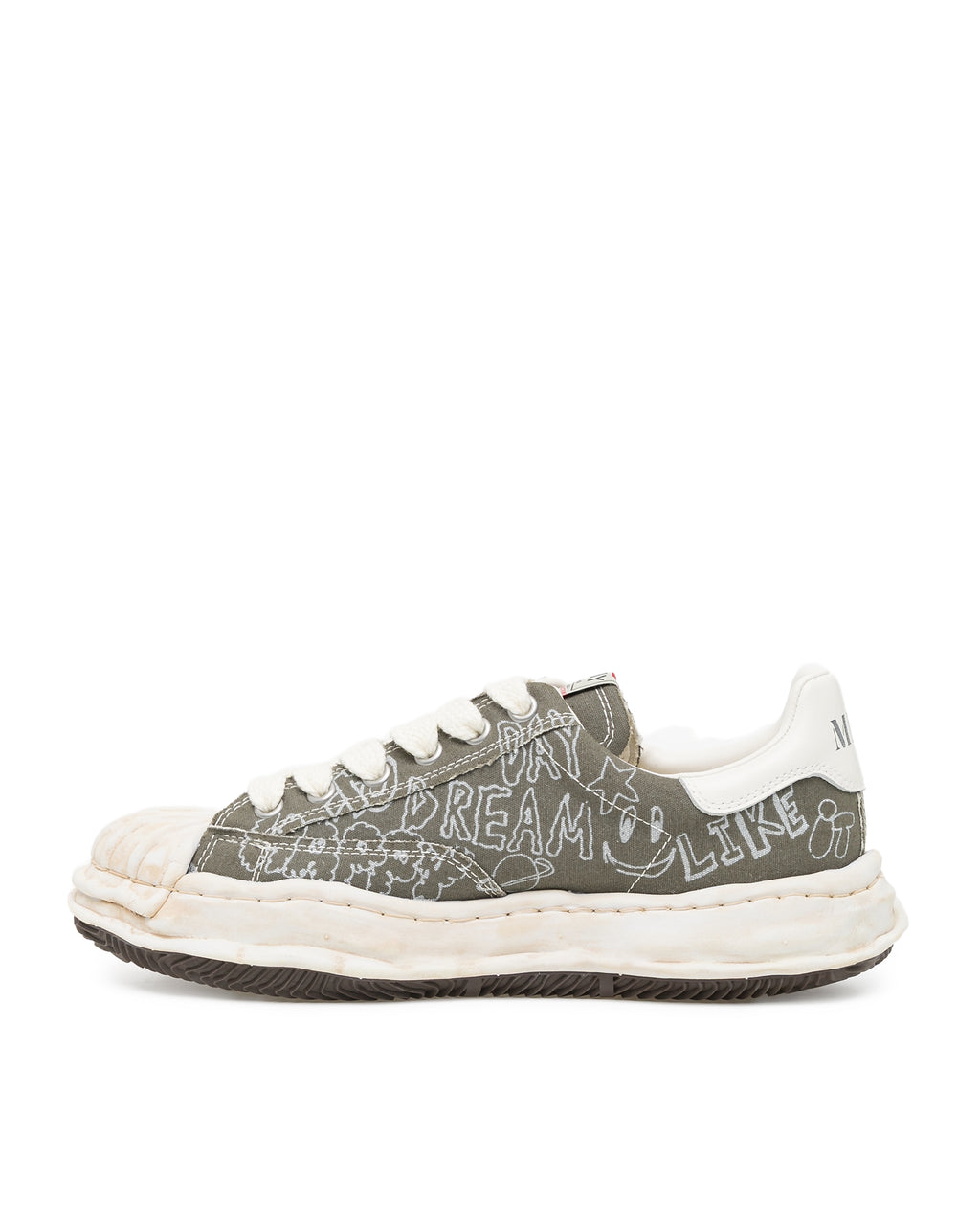 Blakey OG sole graffiti print sneakers