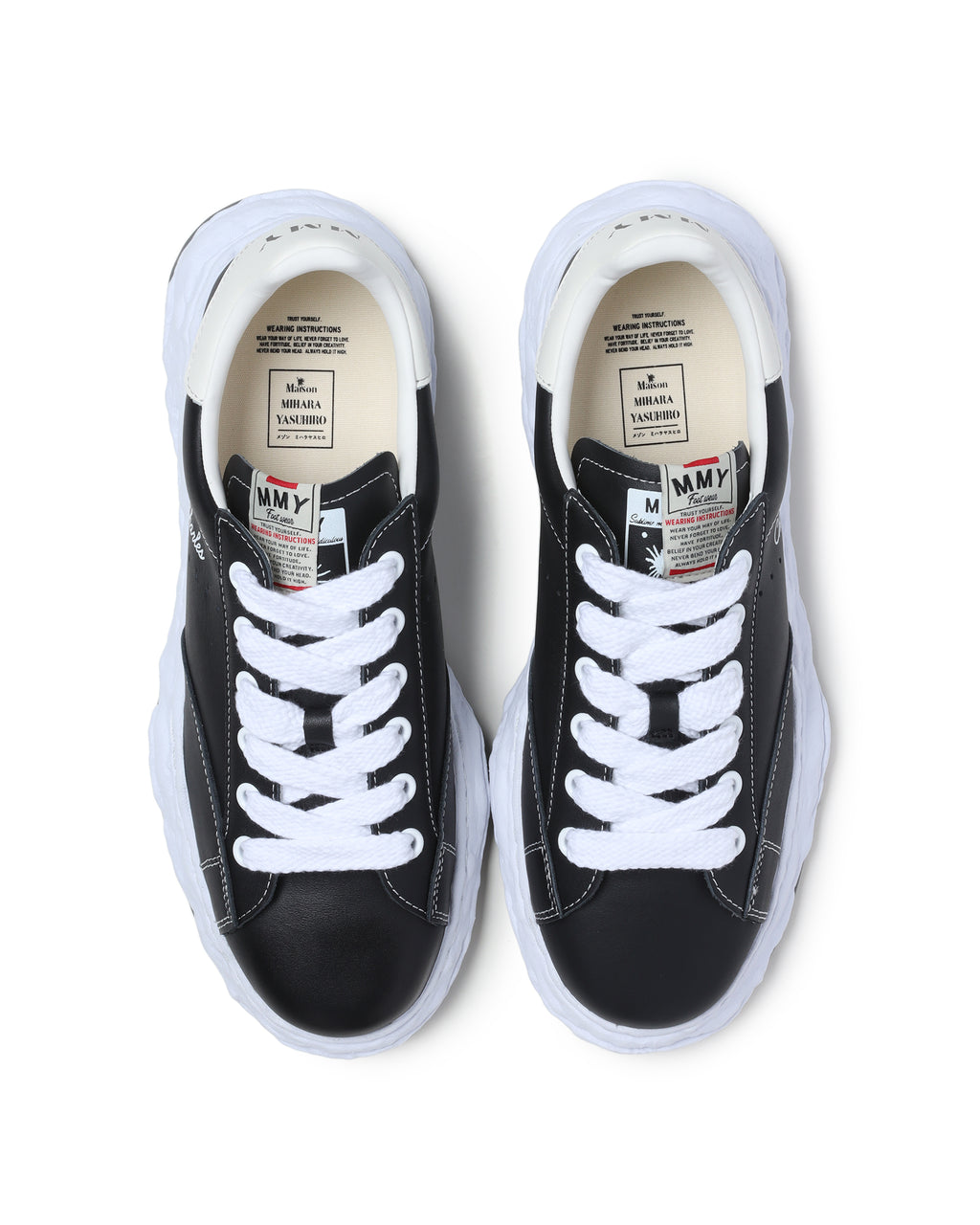 Charles OG sole leather low-top sneakers