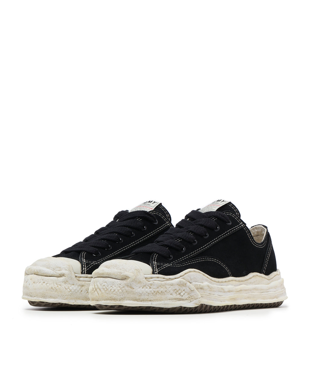 Hank OG dyed sole canvas low-top sneakers