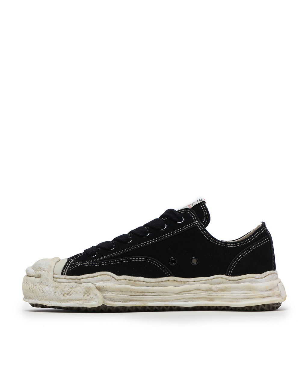 Hank OG dyed sole canvas low-top sneakers