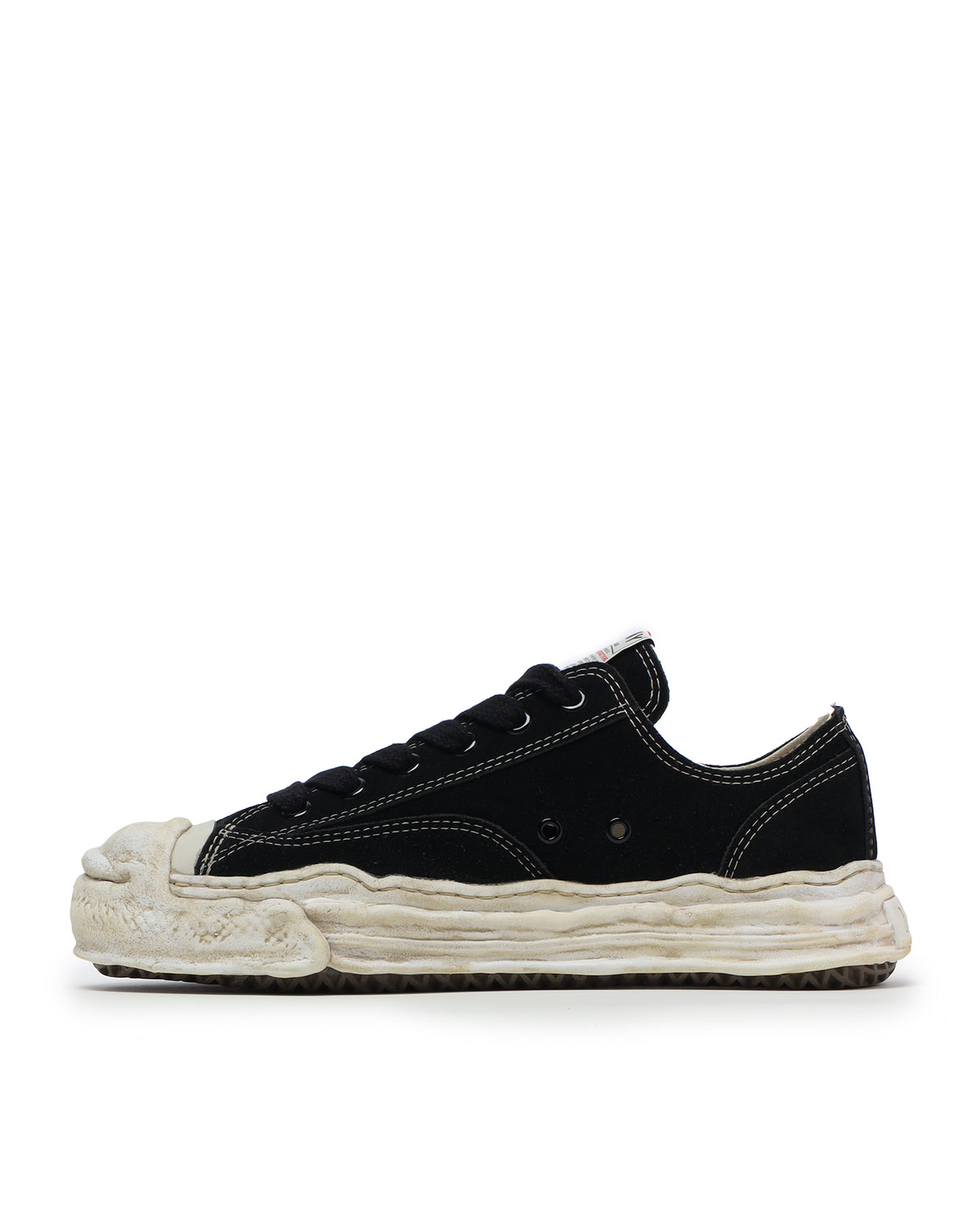 Hank OG dyed sole canvas low-top sneakers