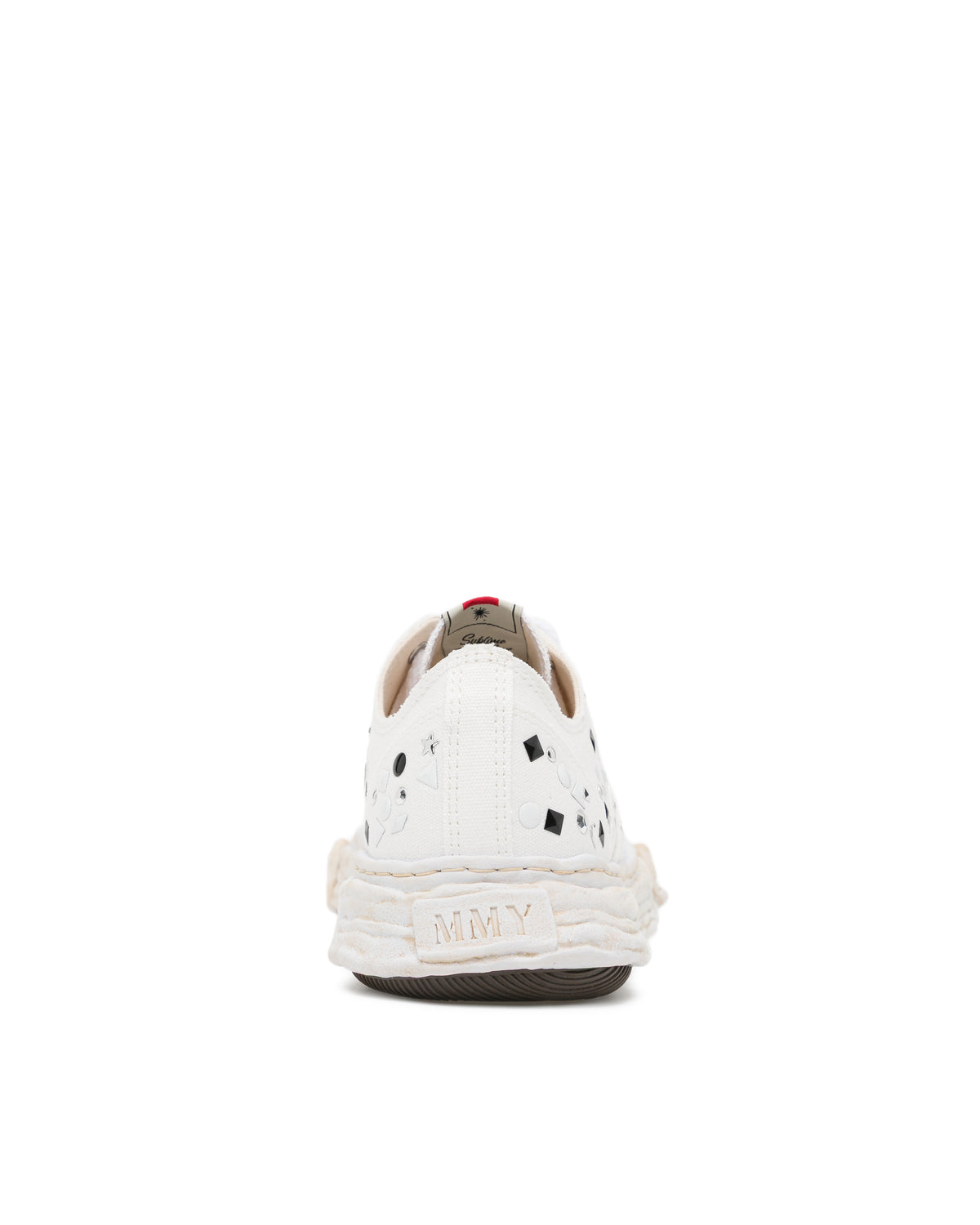 PETERSON23 OG sole embellished canvas low top sneaker