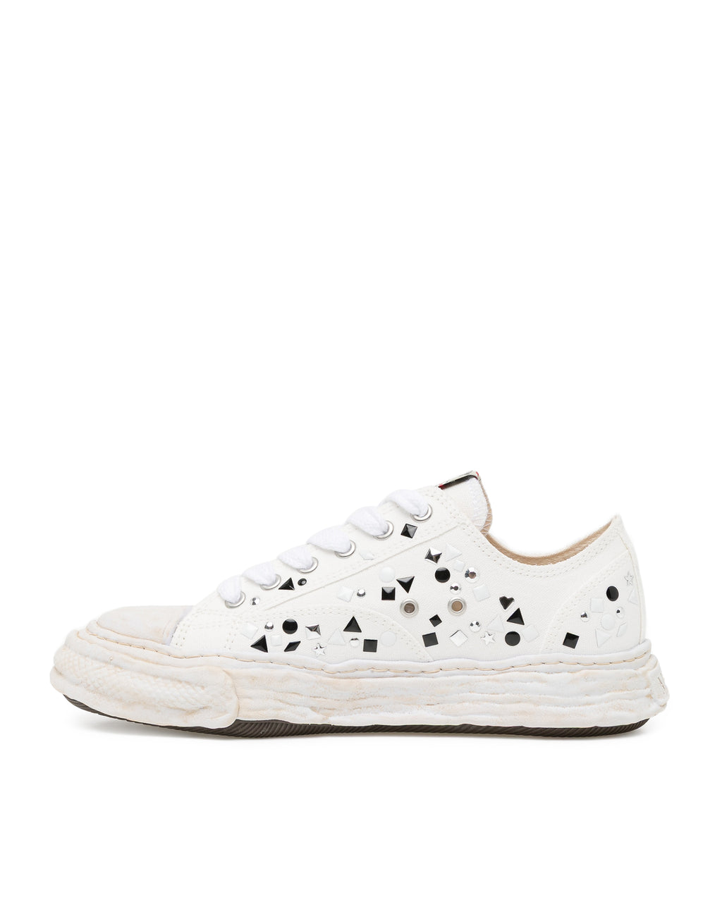 PETERSON23 OG sole embellished canvas low top sneaker
