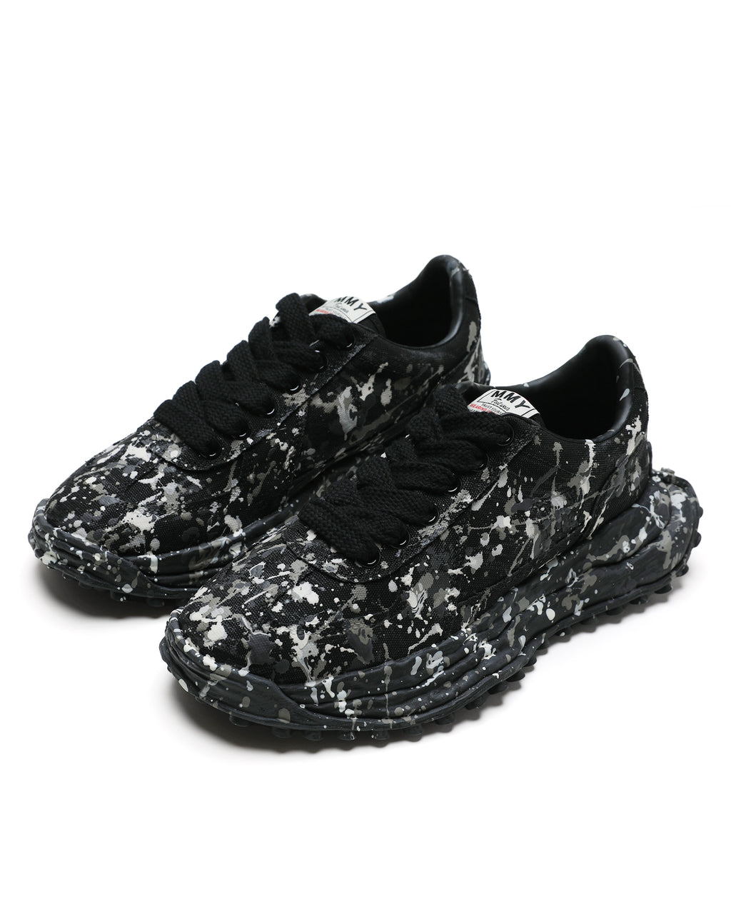 Larry OG sole sputtering paint sneakers