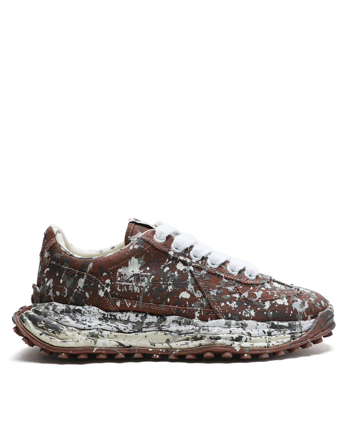 Larry OG sole sputtering paint sneakers