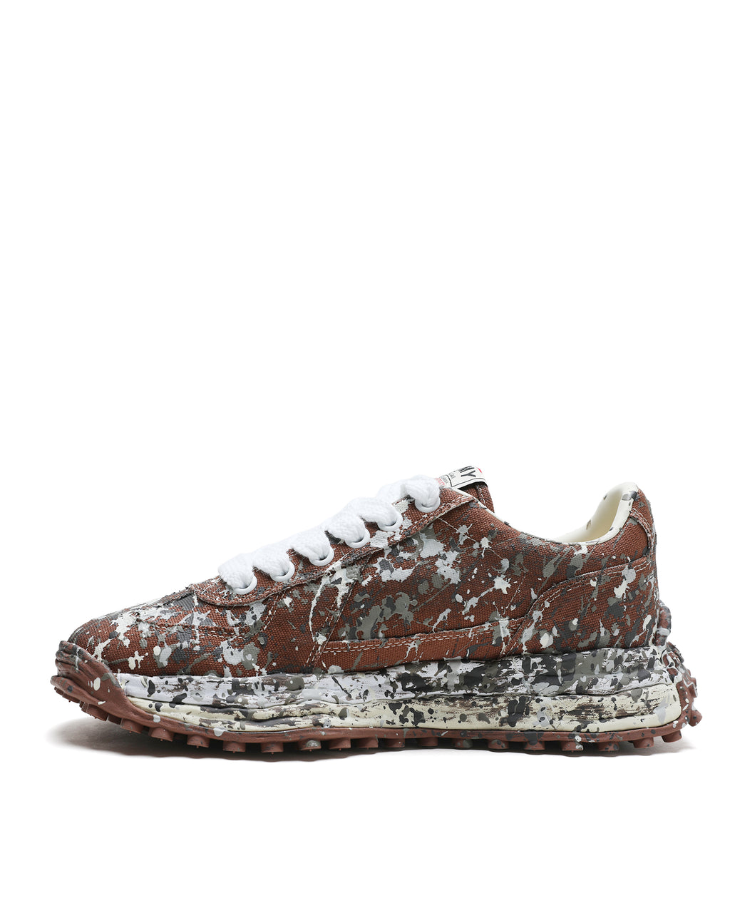 Larry OG sole sputtering paint sneakers