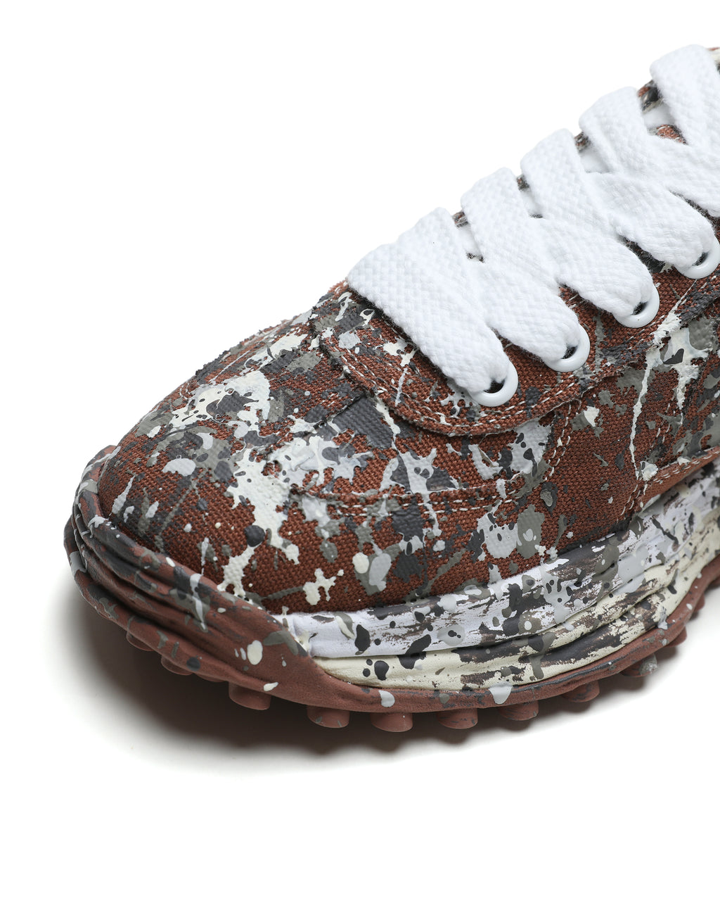 Larry OG sole sputtering paint sneakers