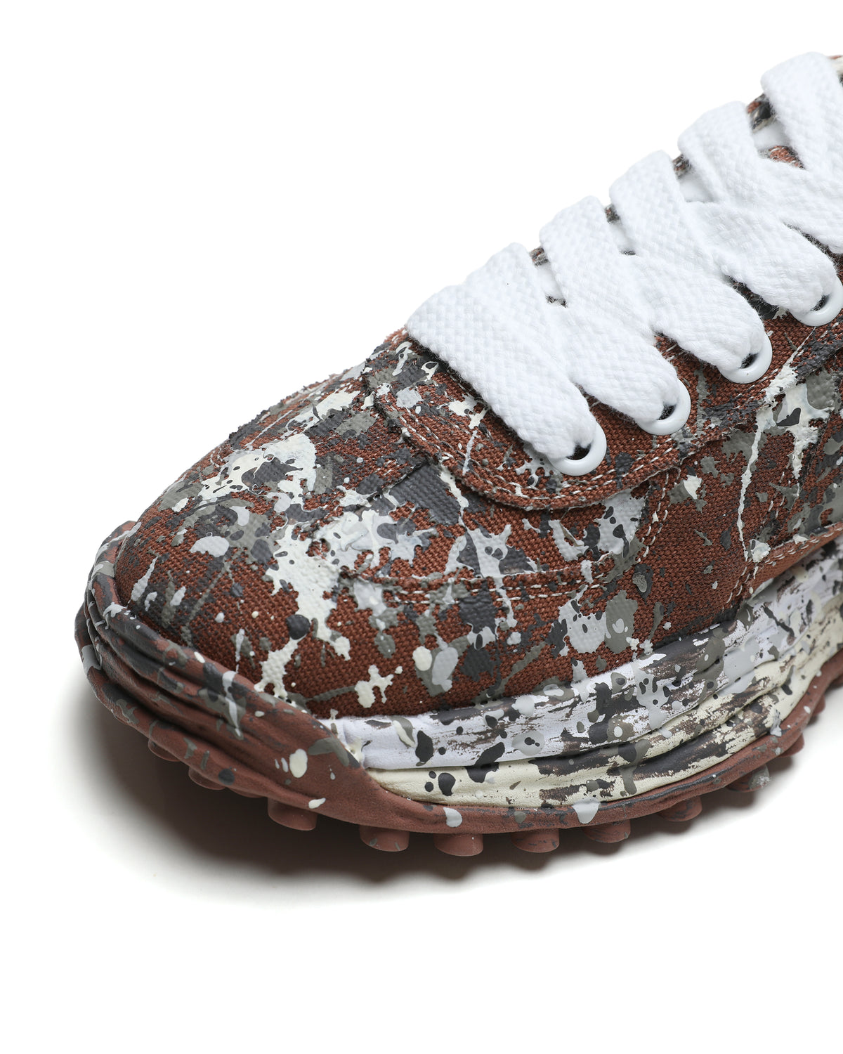 Larry OG sole sputtering paint sneakers