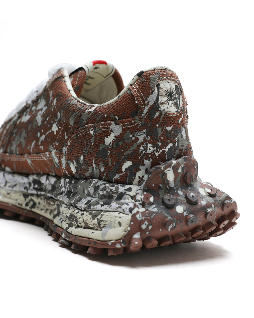 Larry OG sole sputtering paint sneakers