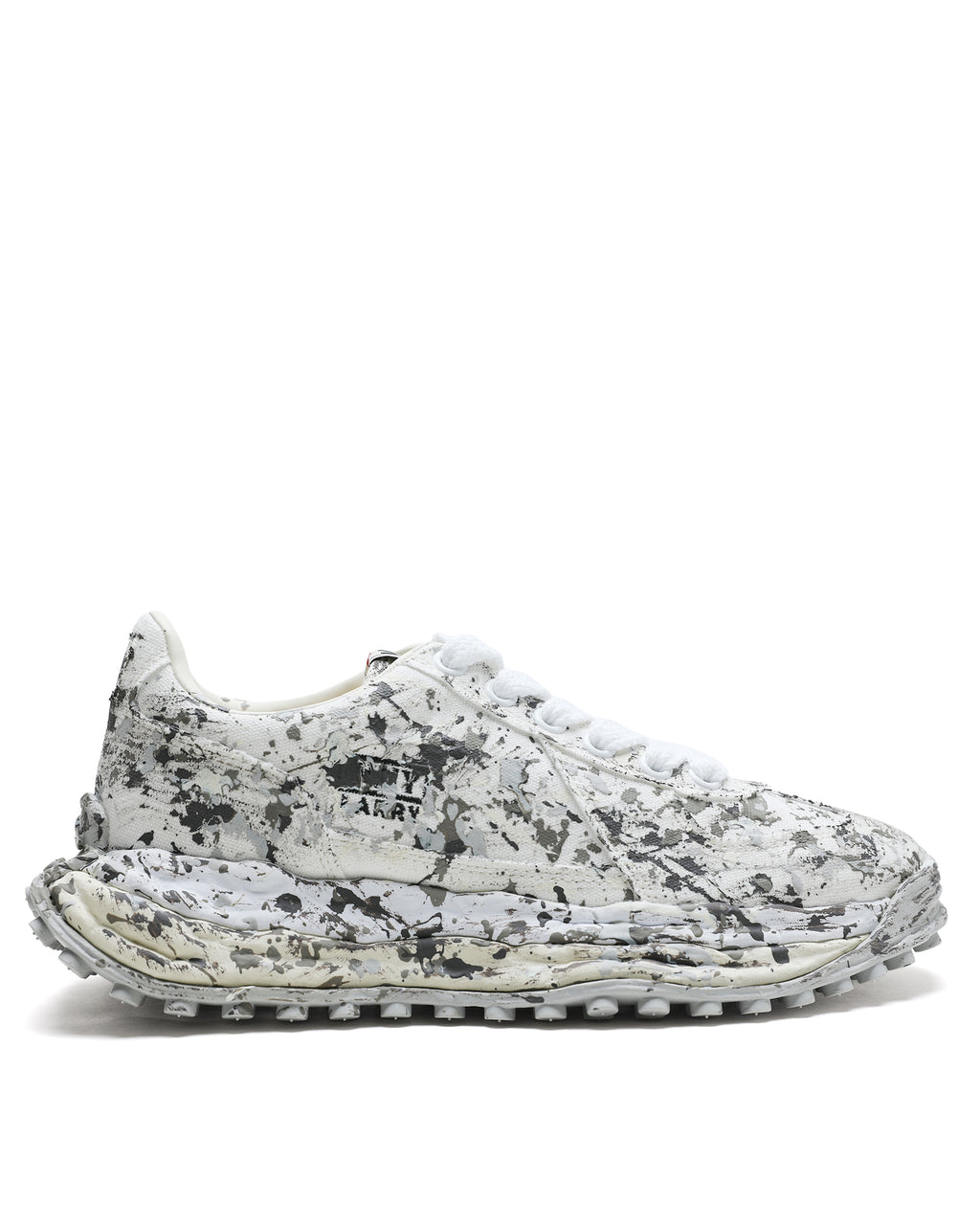 Larry OG sole sputtering paint sneakers