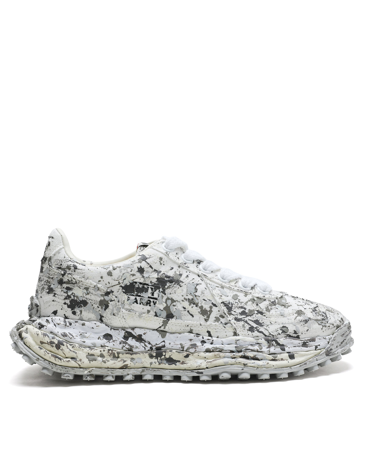 Larry OG sole sputtering paint sneakers