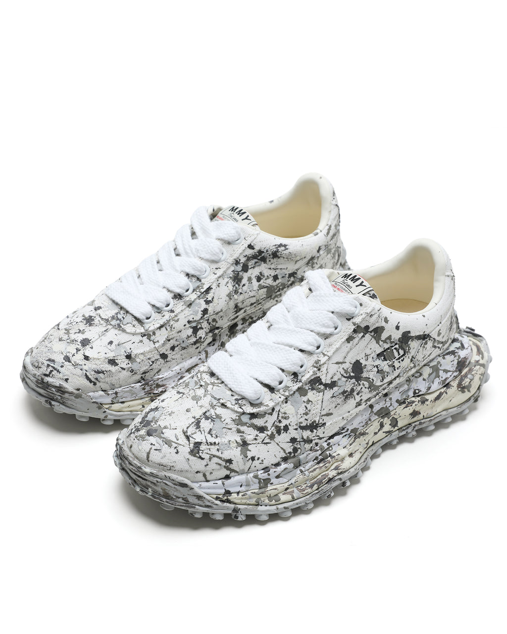 Larry OG sole sputtering paint sneakers