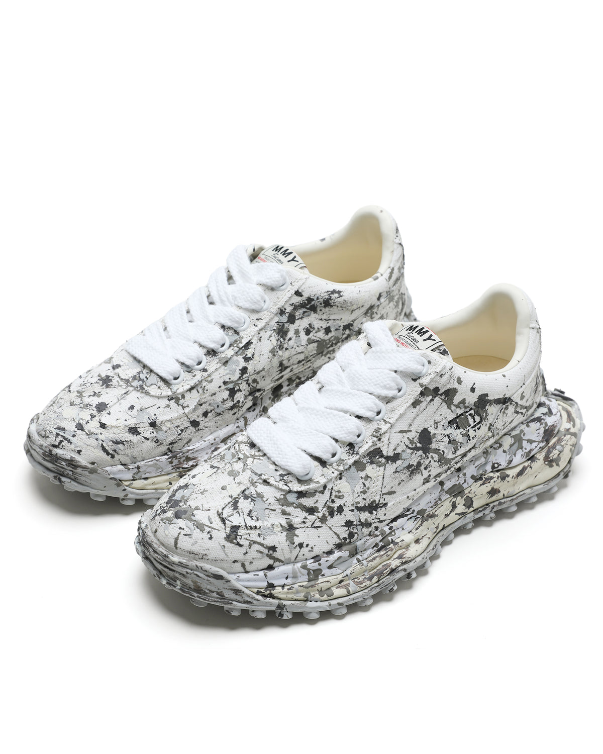 Larry OG sole sputtering paint sneakers