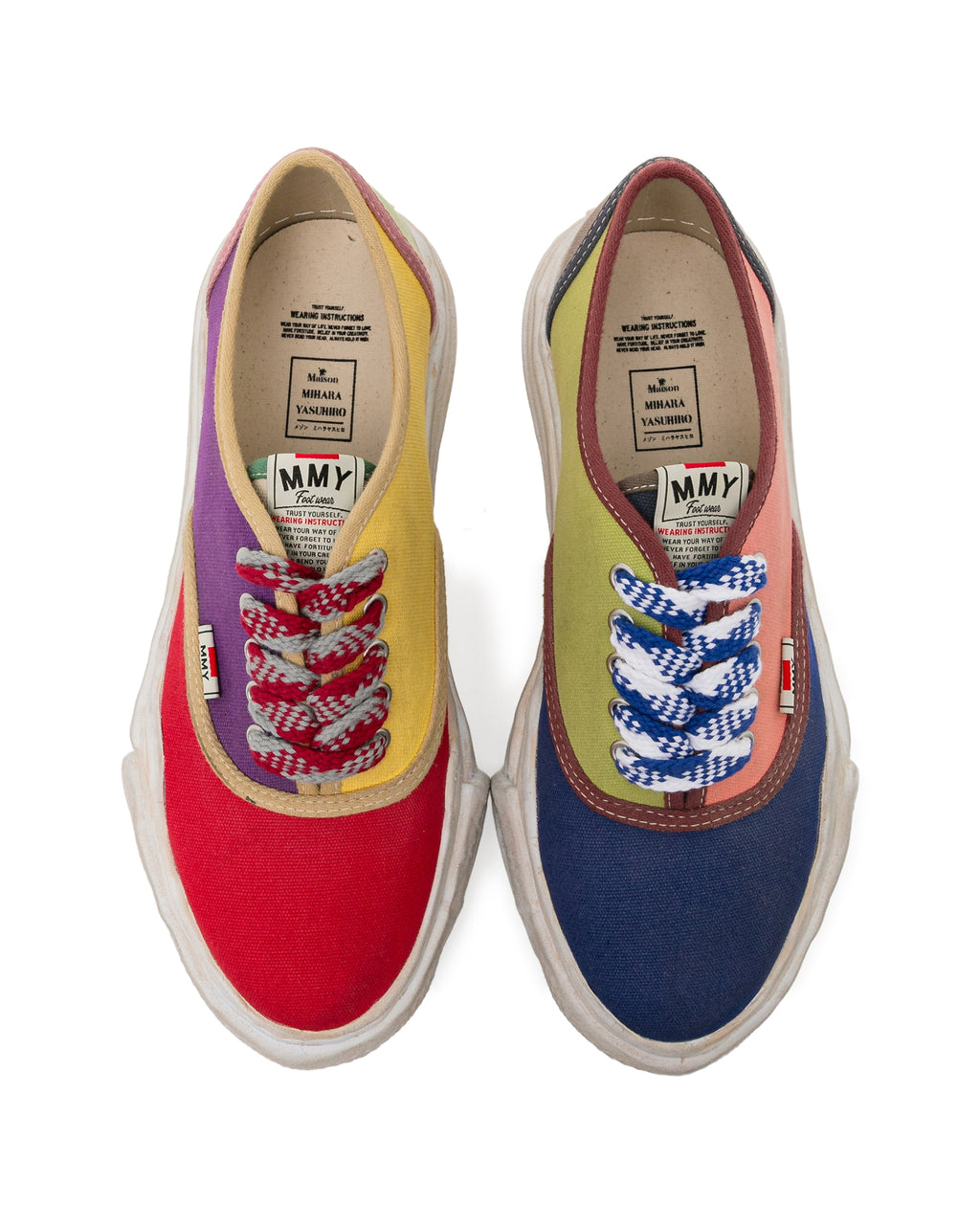 Baker OG sole multi colour low-top sneakers