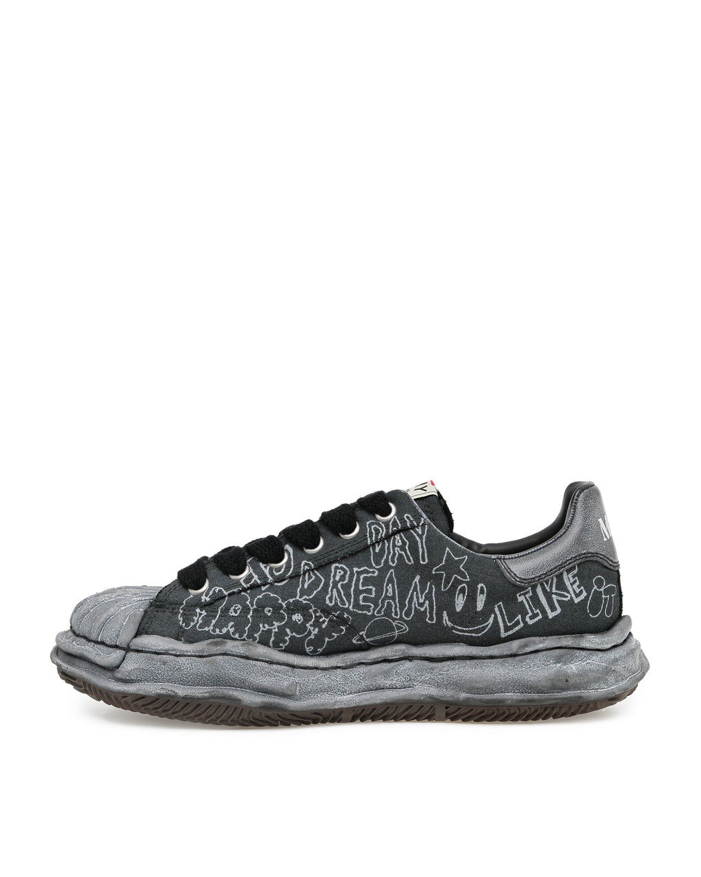 Blakey OG sole graffiti print sneakers