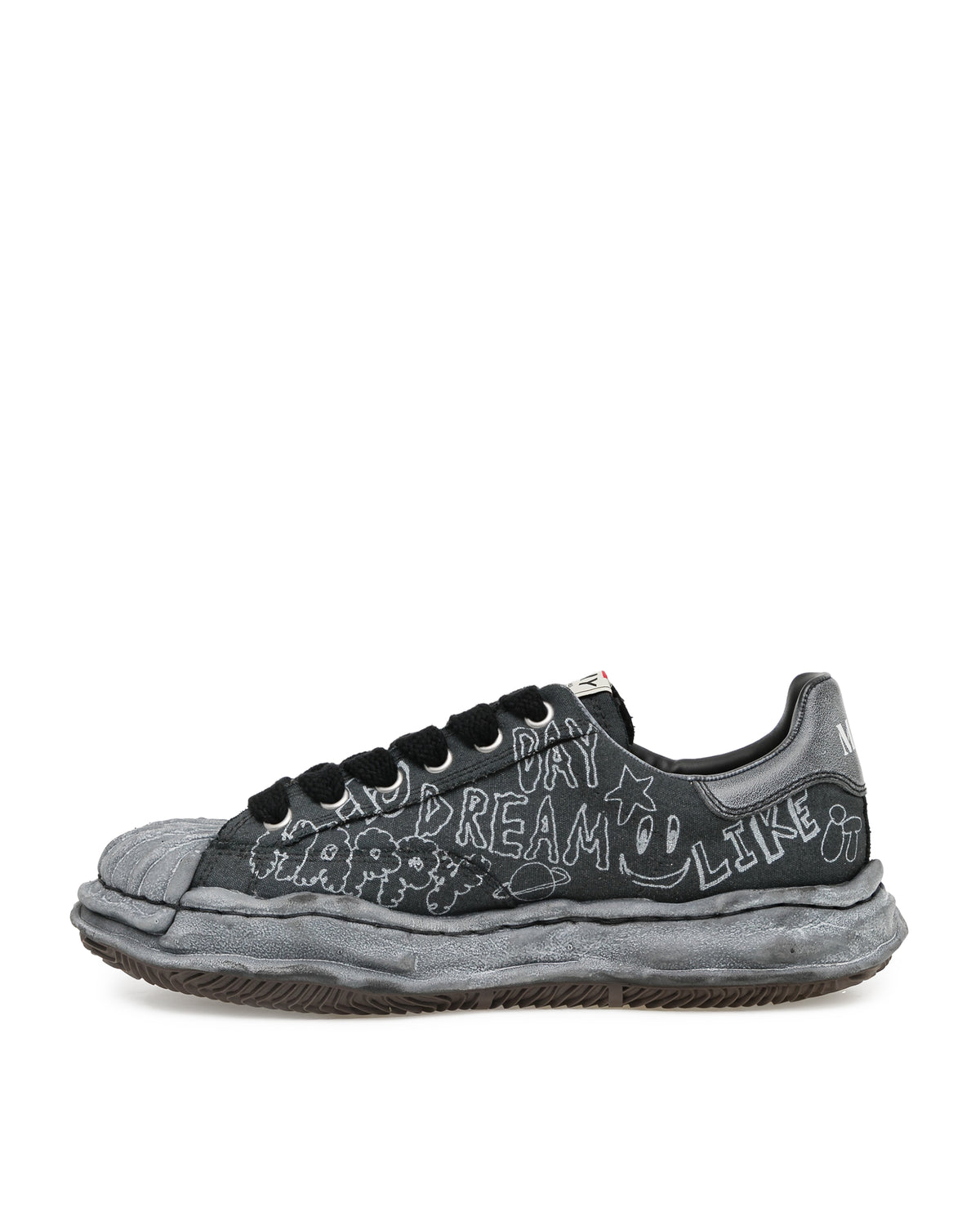 Blakey OG sole graffiti print sneakers
