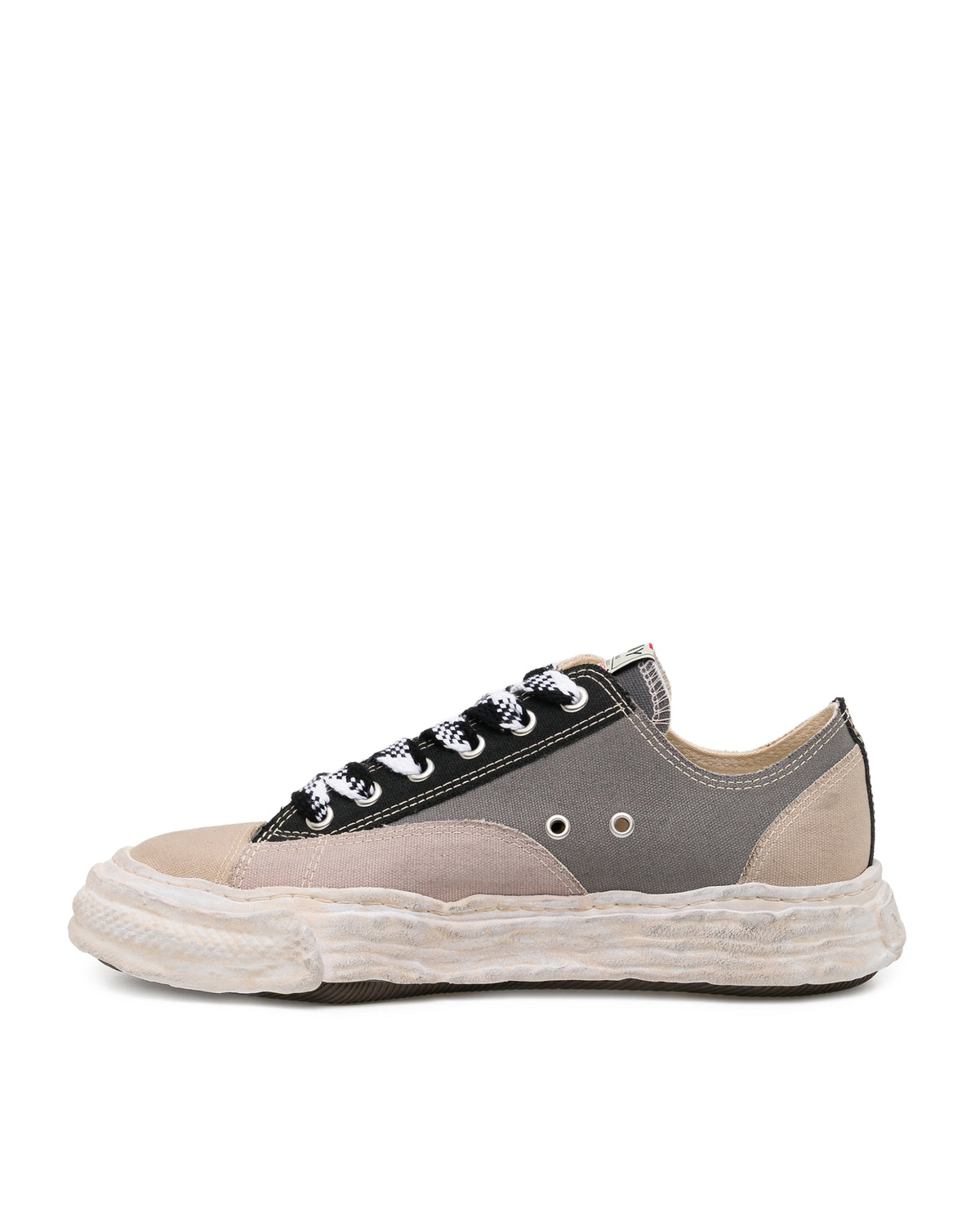 PETERSON23 OG sole multi colour canvas low-top sneaker