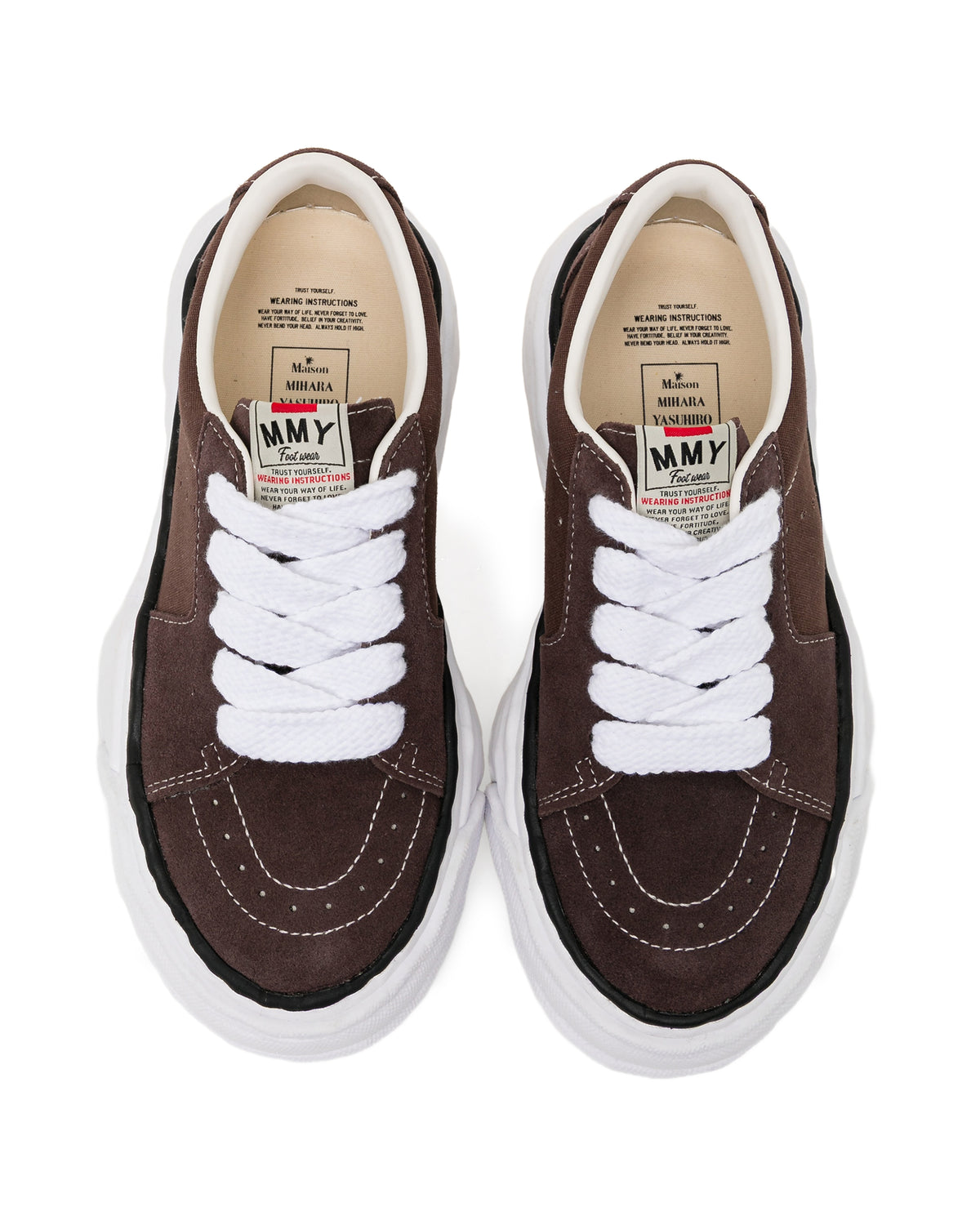 ERIC OG sole mix material low top sneaker