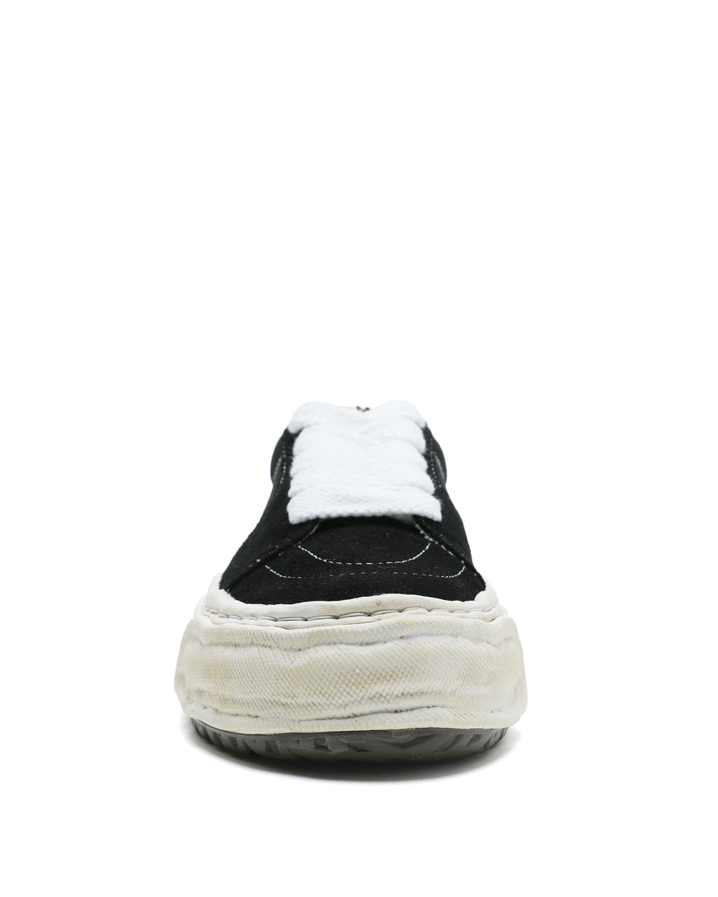 Eric OG sole overdyed mix material sneakers