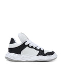 Wayne puffer leather low top sneakers