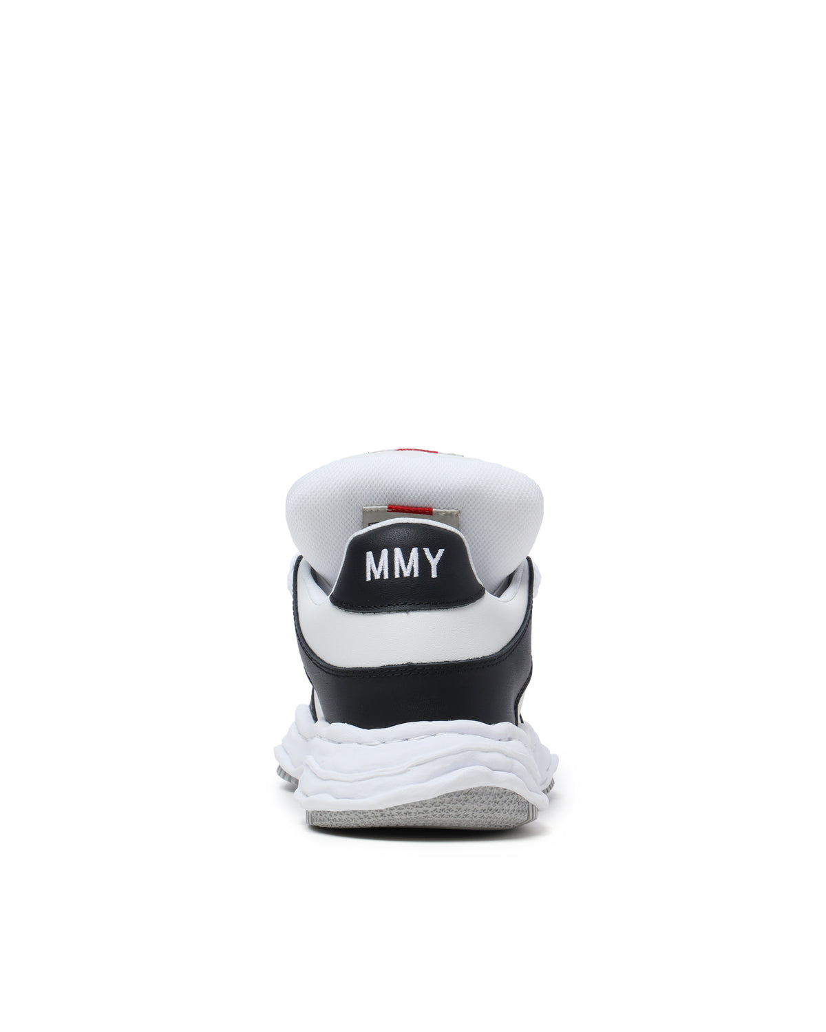 Wayne puffer leather low top sneakers