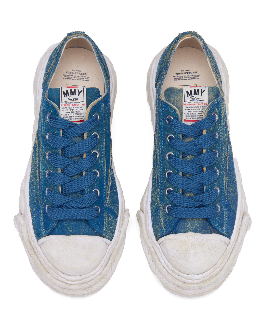 "PETERSON23" OG Sole Vintage Suede Low-top sneaker