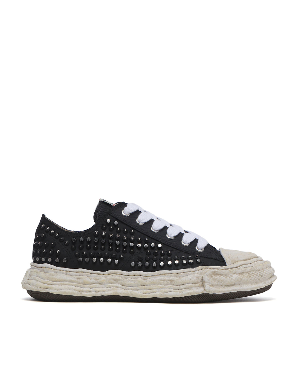 PETERSON23 OG Sole Studded Canvas Low-top Sneaker