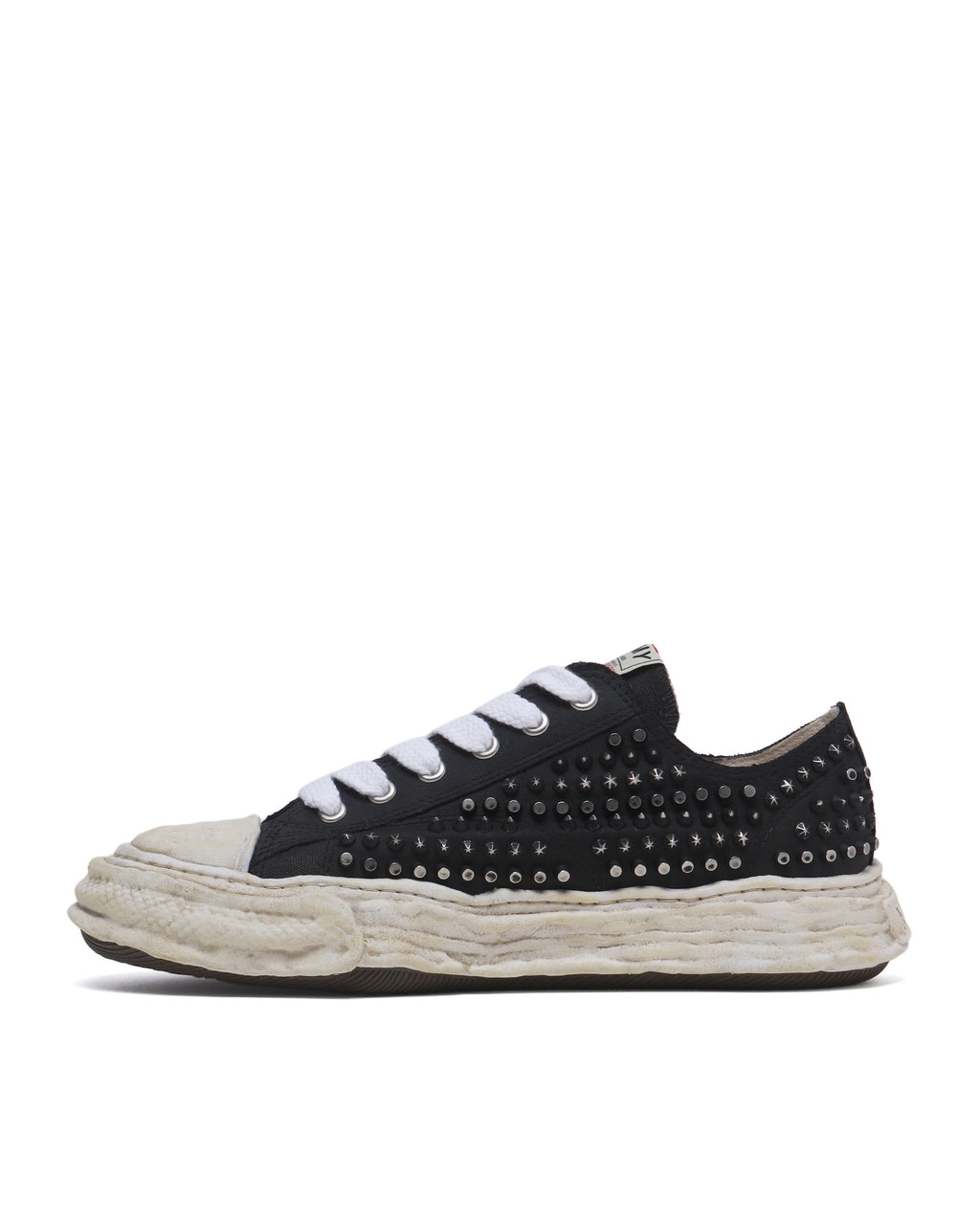 PETERSON23 OG Sole Studded Canvas Low-top Sneaker
