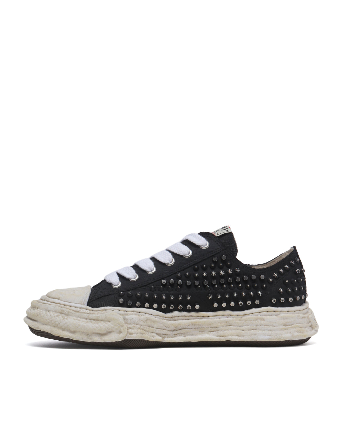 PETERSON23 OG Sole Studded Canvas Low-top Sneaker