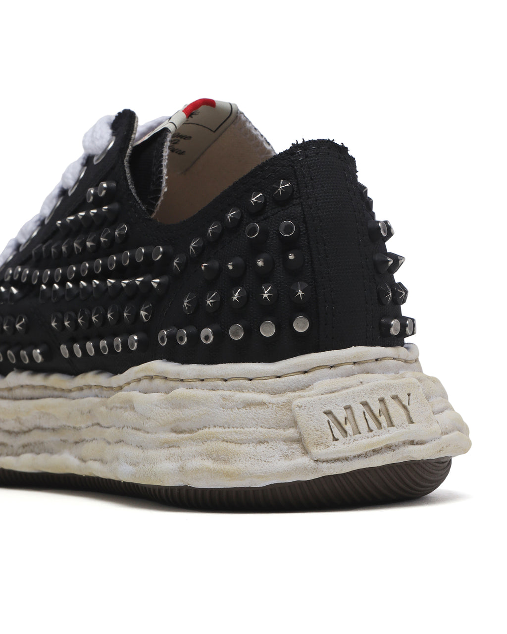 PETERSON23 OG Sole Studded Canvas Low-top Sneaker
