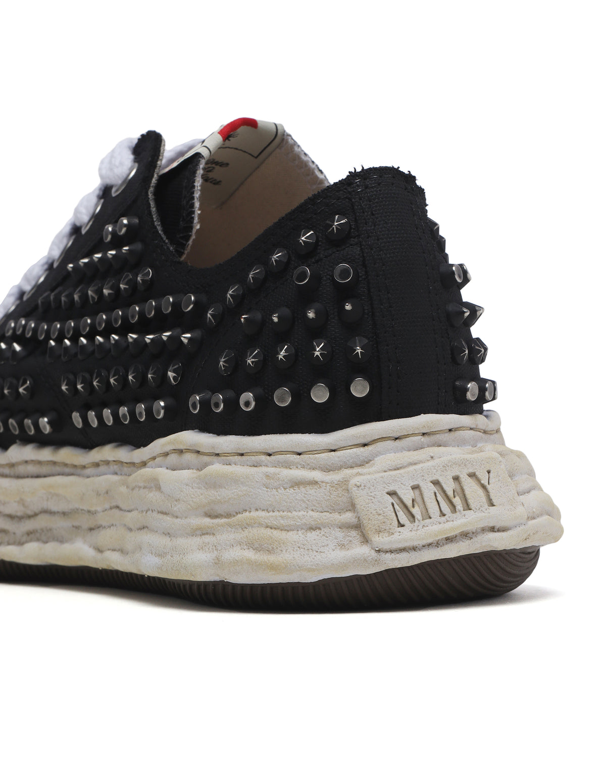 PETERSON23 OG Sole Studded Canvas Low-top Sneaker