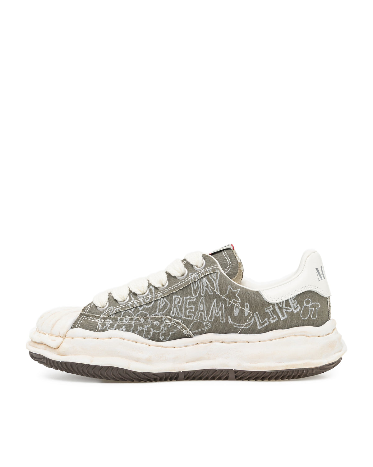 Blakey OG sole graffiti print sneakers