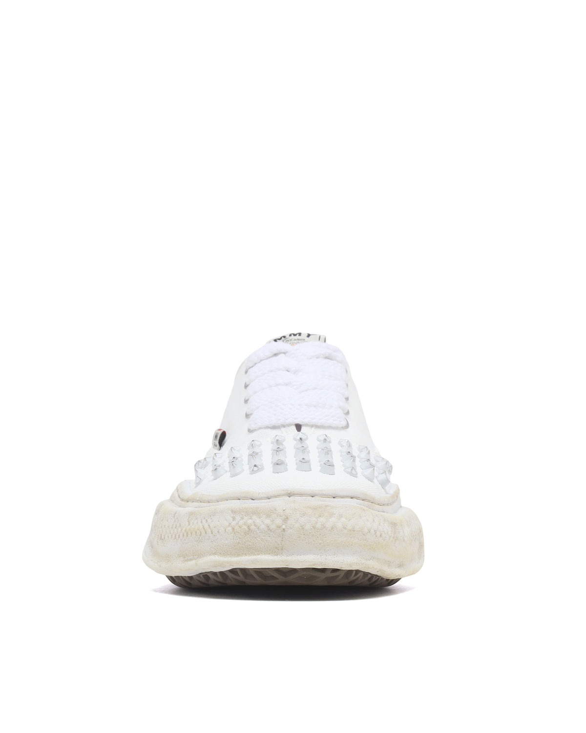 Baker original sole studded canvas low-top sneakers