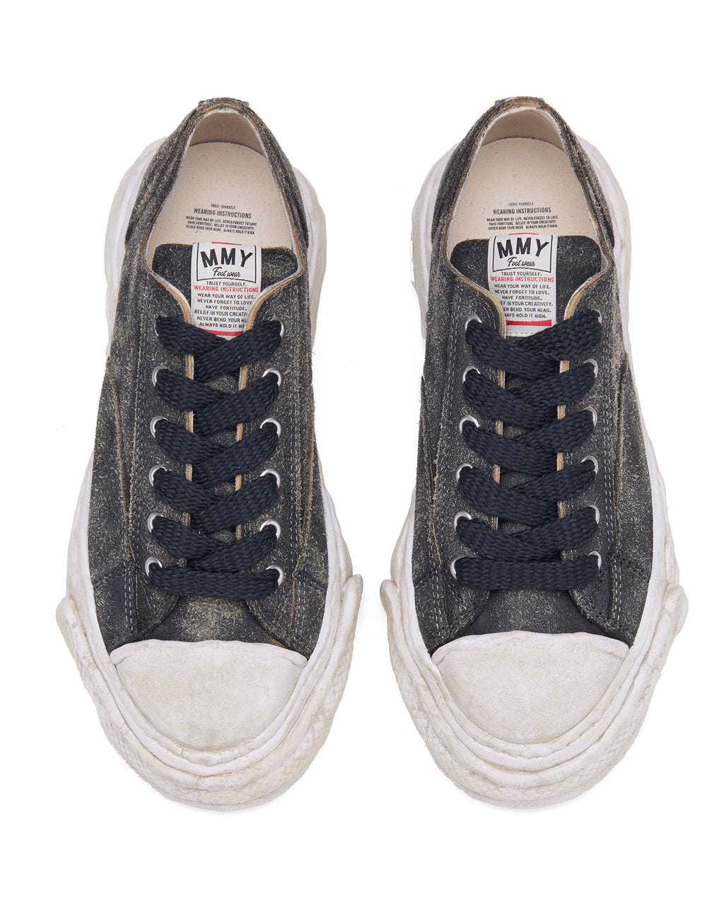 "PETERSON23" OG Sole Vintage Suede Low-top sneaker