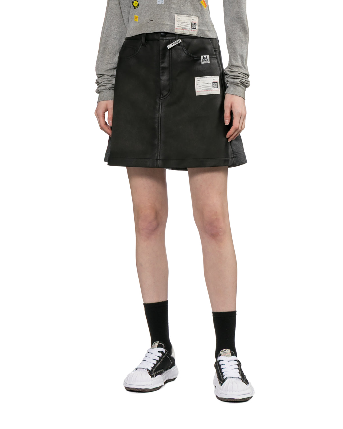 A-line mini skirt