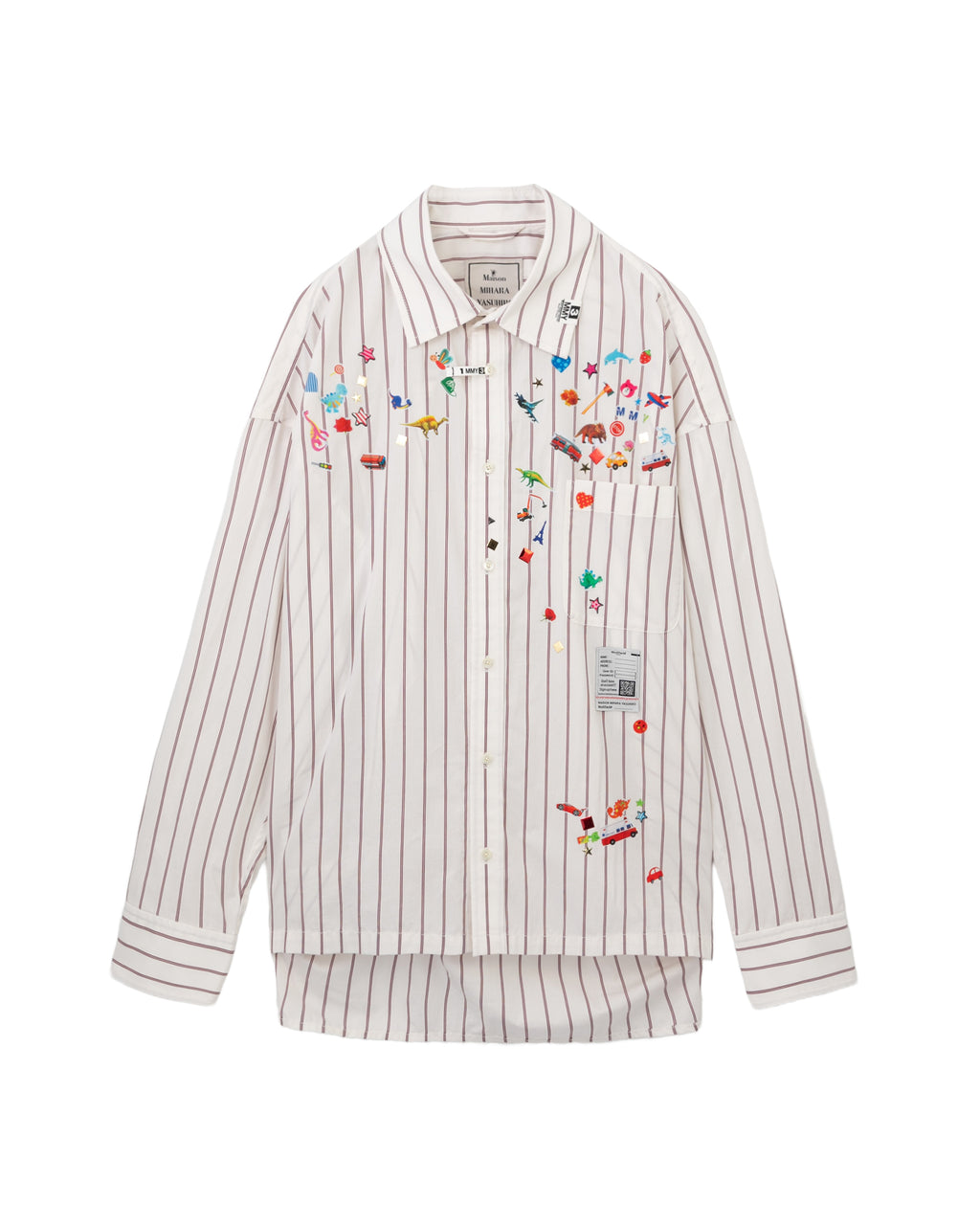 Sticker print shirt