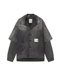 Layered sleeve jacket
