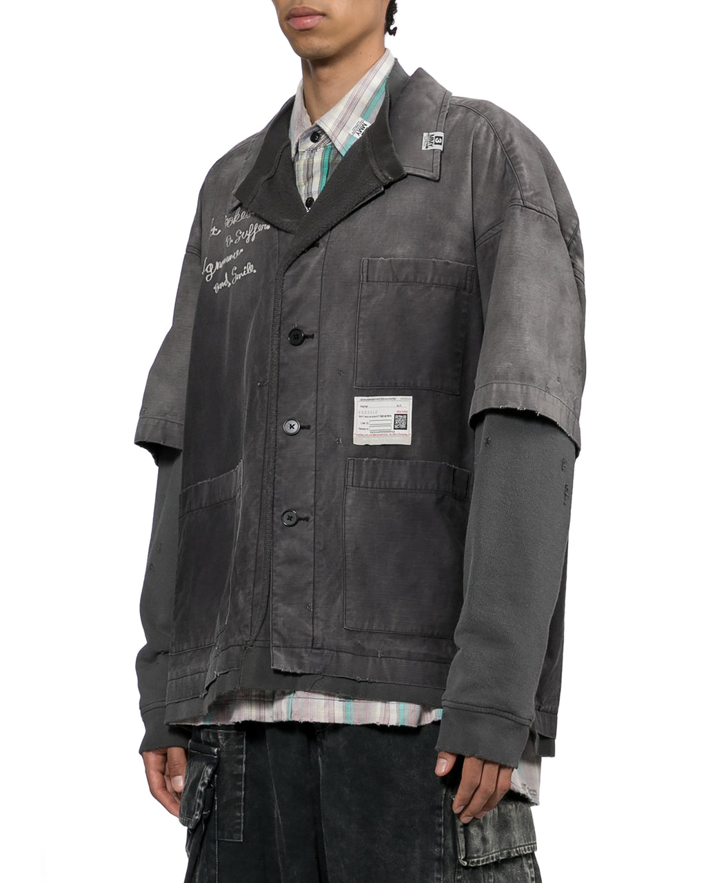 Layered sleeve jacket