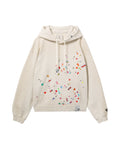 Sticker printed hoodie