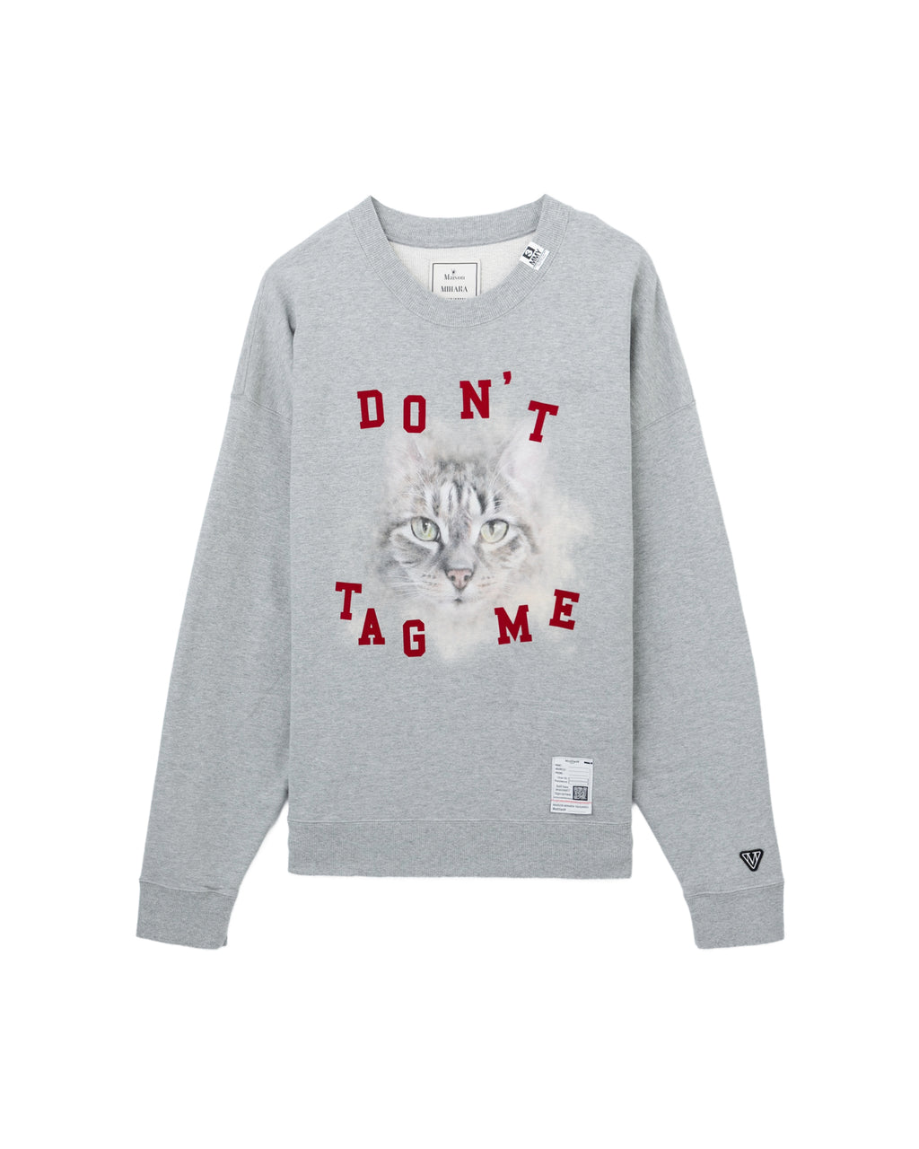 Cat printed sweatshirt