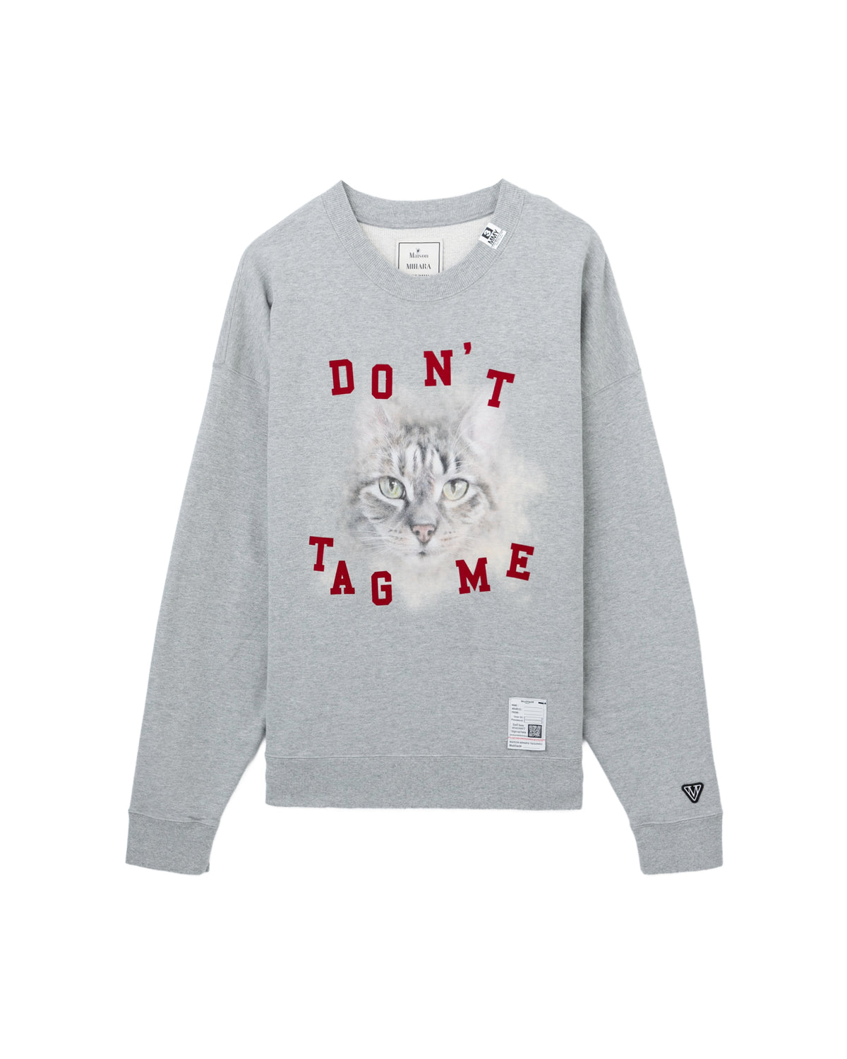 Cat printed sweatshirt