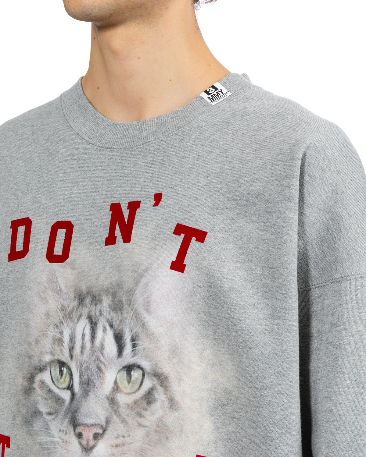 Cat printed sweatshirt