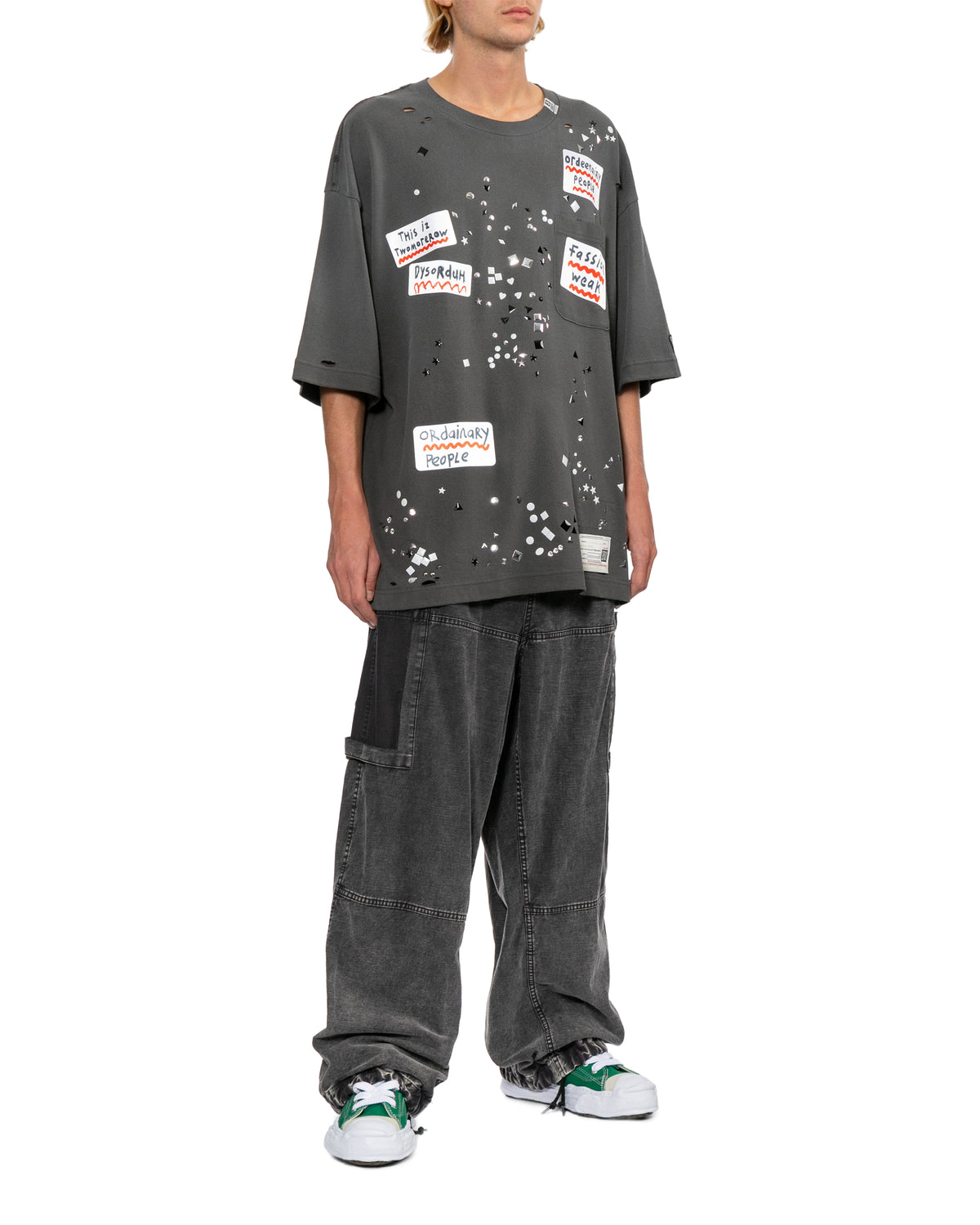 Embellished sticker tee