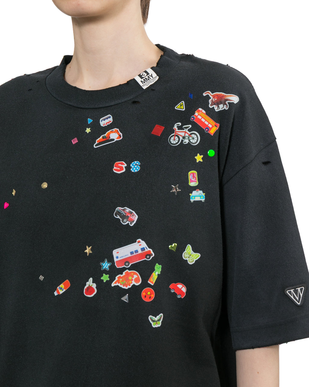 Sticker prints tee