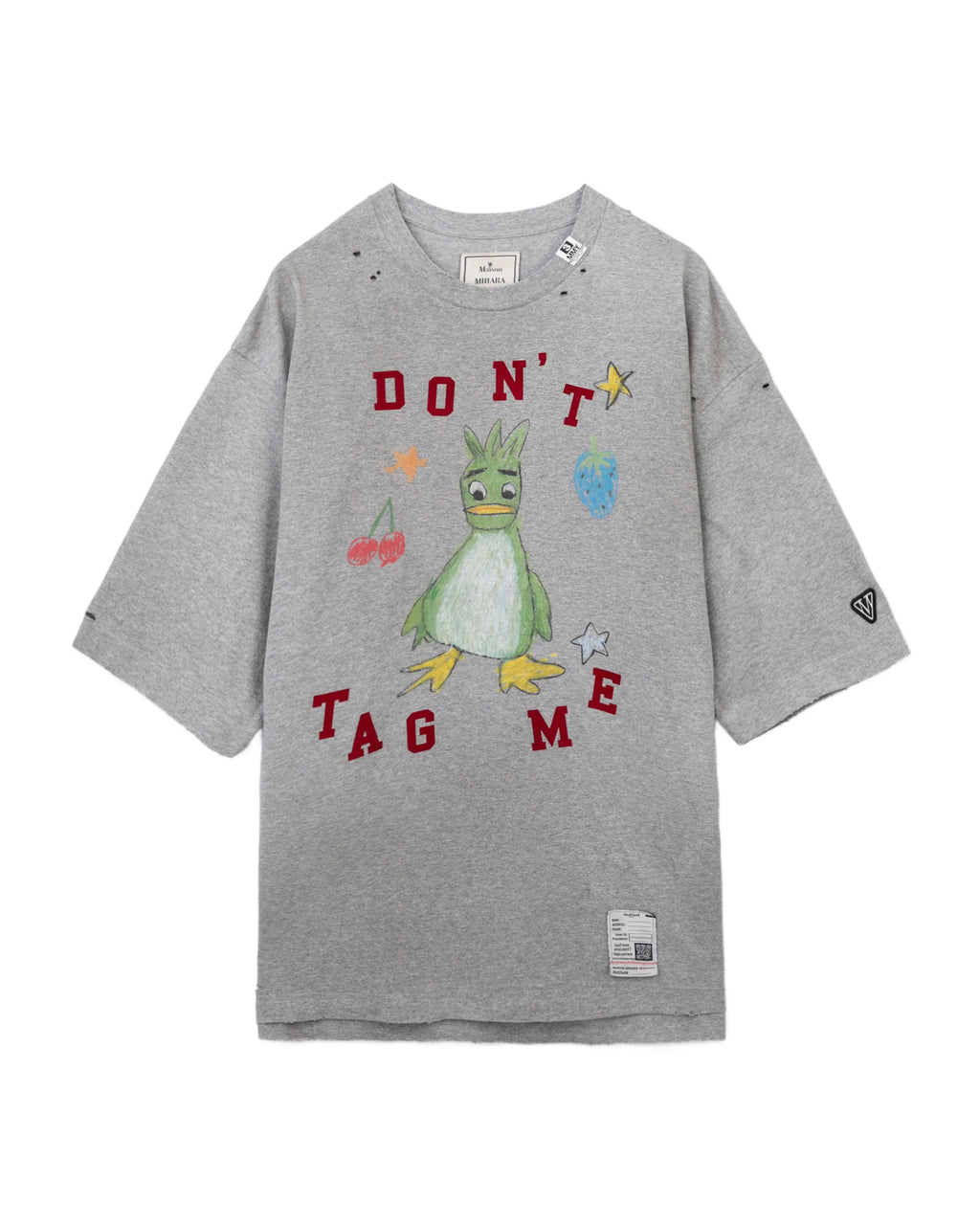 Leon doodle printed tee