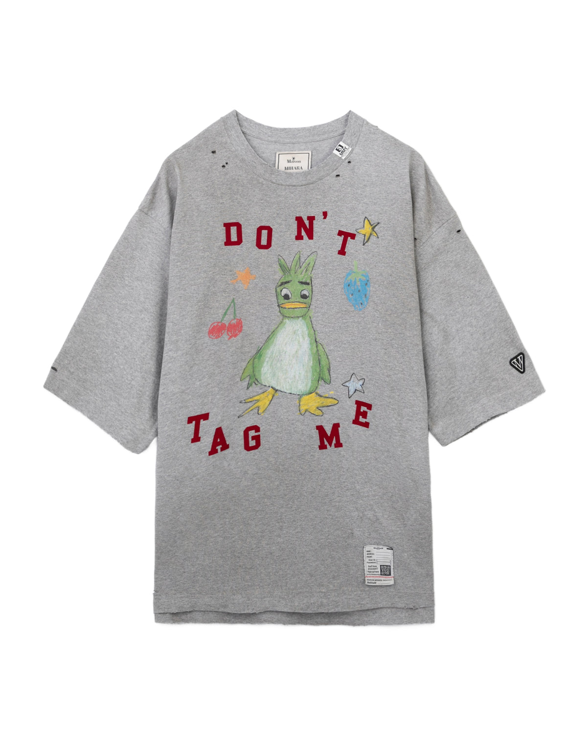 Leon doodle printed tee