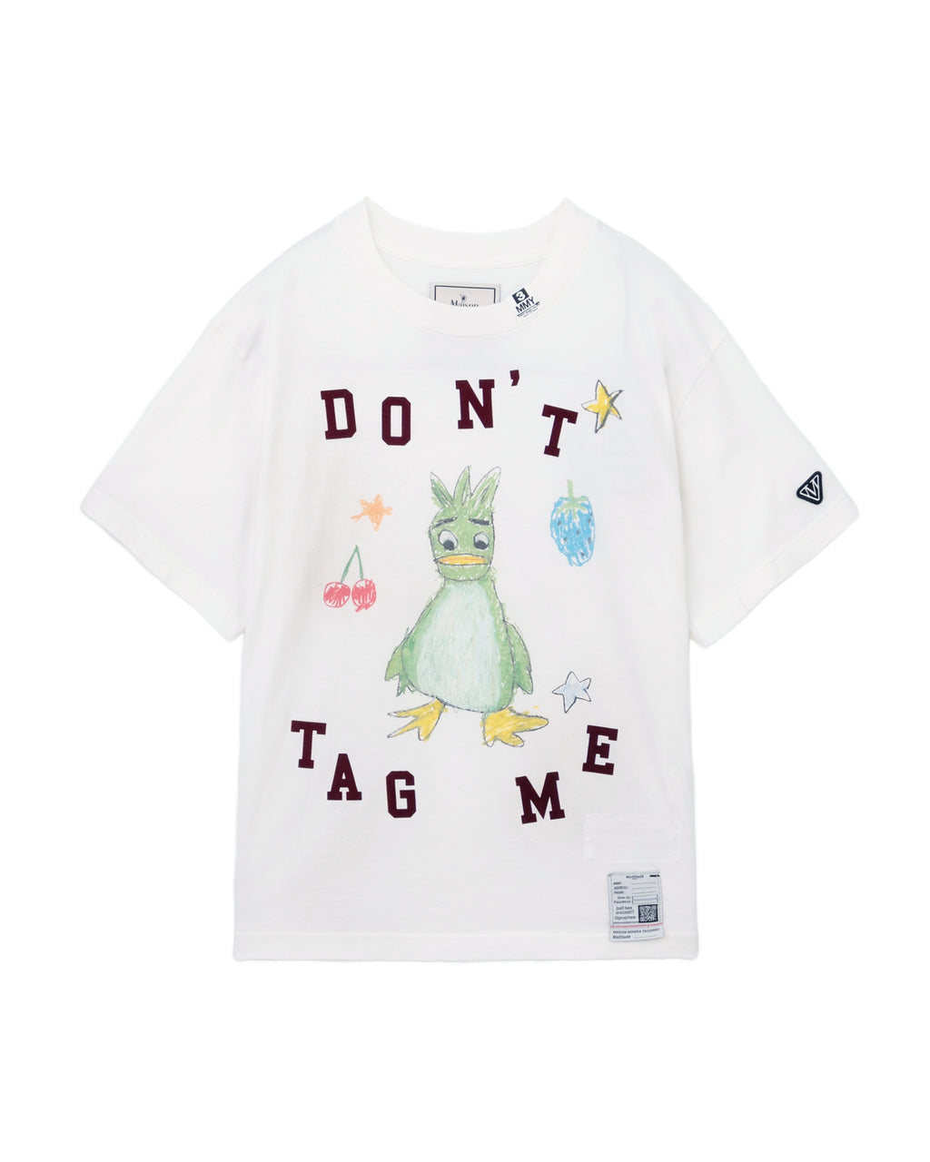 Leon doodle printed tee
